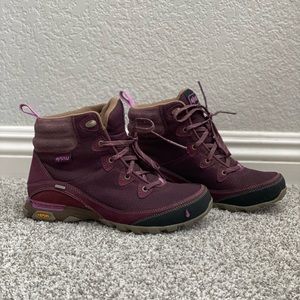 Ahnu Women’s Magenta Waterproof Hiking Boot